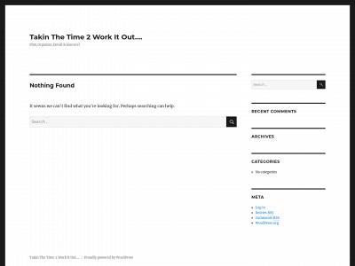 takinthetime2.com snapshot