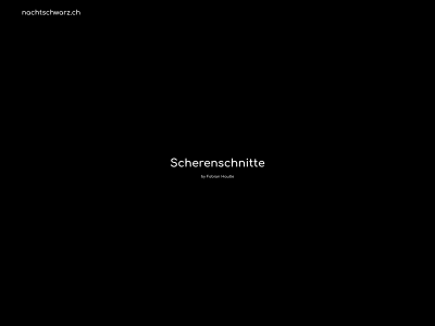 nachtschwarz.ch snapshot