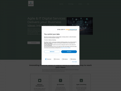 agileanditdigital.com snapshot