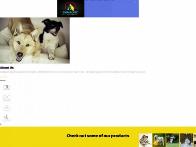 simplidogz.com snapshot