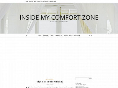 insidemycomfortzone.co.uk snapshot