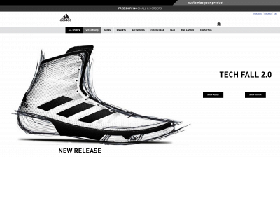 adidaswrestling.com snapshot