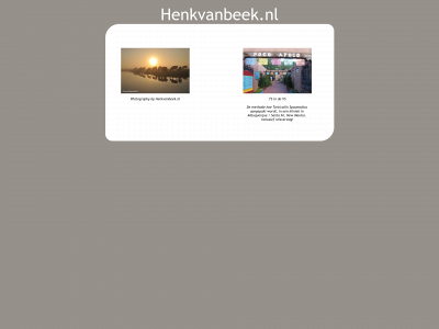 henkvanbeek.nl snapshot