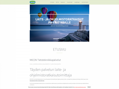 micon.fi snapshot