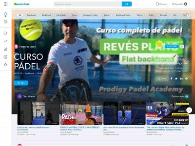 gamesetpadel.com snapshot