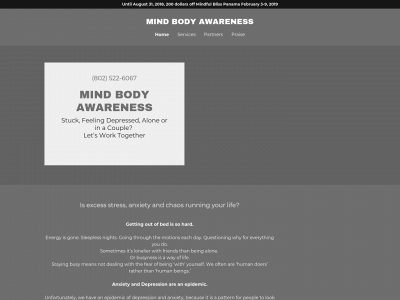 mindbodyawareness.net snapshot