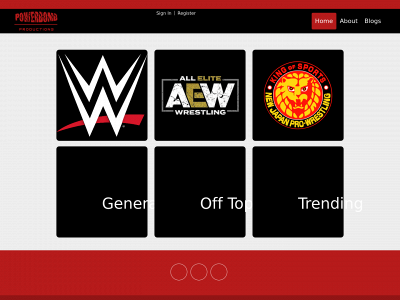 powerbombproductions.net snapshot
