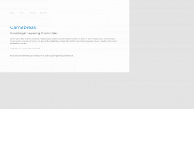 gamebreak.dk snapshot