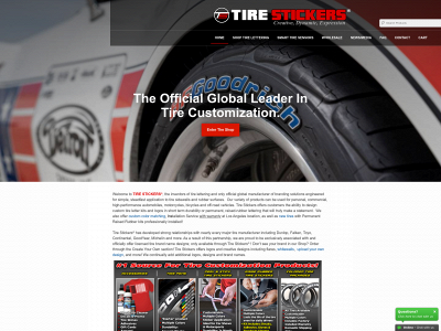 tirestickers.com snapshot