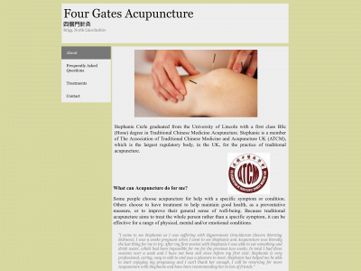fourgatesacupuncture.co.uk snapshot