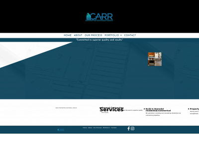 carrpropertiesng.com snapshot