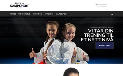 sentrumkampsport.com snapshot