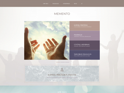 memento.lt snapshot