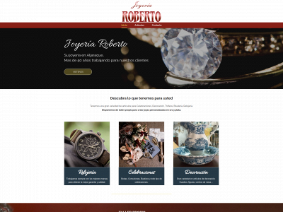 joyeriarobertohuelva.es snapshot