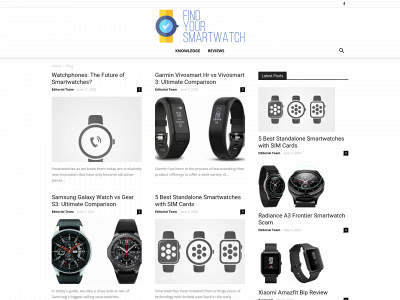 findyoursmartwatch.com snapshot