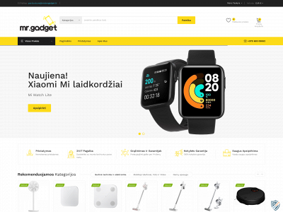 mistergadget.lt snapshot