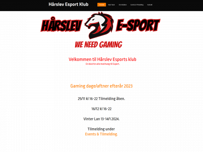 haarslev-esport.dk snapshot