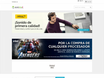 esnetshop.com snapshot