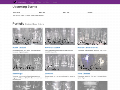 creationsbymargo.com snapshot