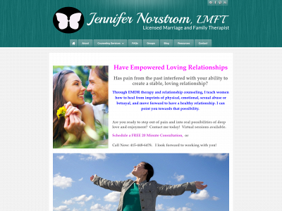jennifernorstrom.com snapshot