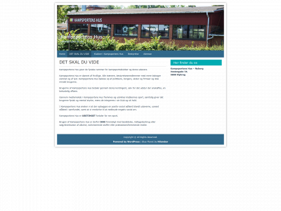 kampsportenshus.dk snapshot