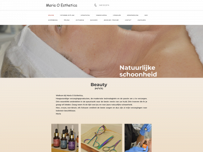 mariaoesthetica.be snapshot