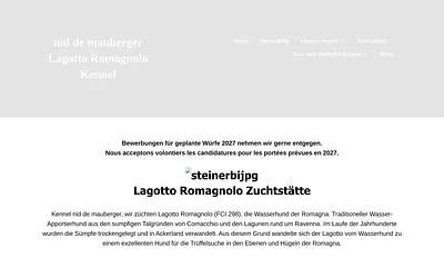 lagotto-mauberger.ch snapshot