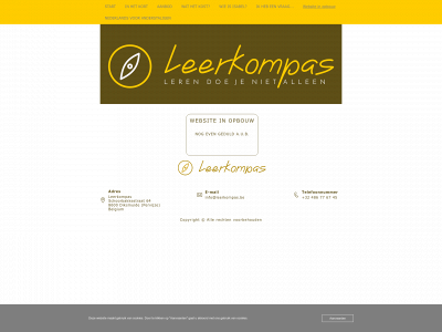 leerkompas.be snapshot