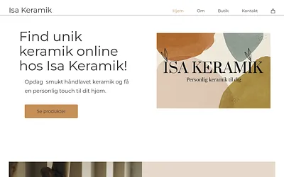 isakeramik.dk snapshot