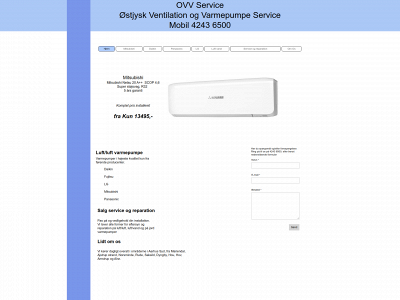 ovvservice.dk snapshot