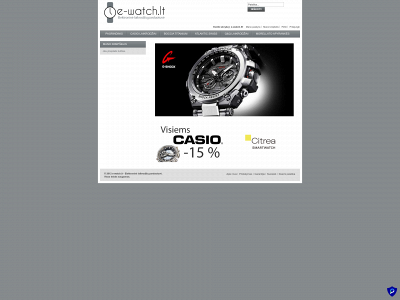 e-watch.lt snapshot