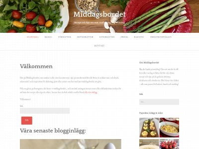 middagsbordet.nu snapshot