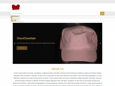 choochoohats.com snapshot