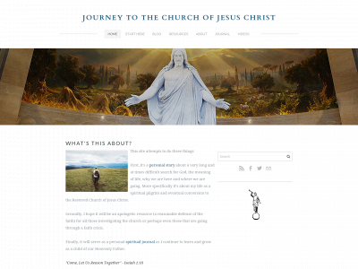 www.journeytothechurchofjesuschrist.com snapshot