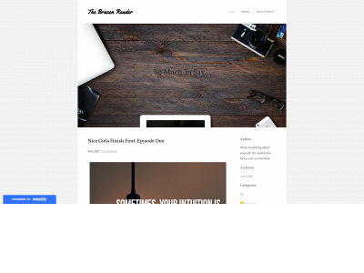 thebrazenreader.weebly.com snapshot