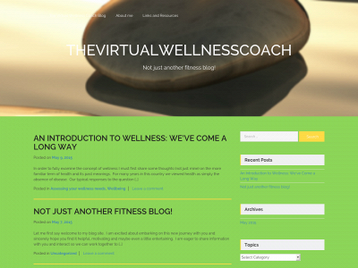 thevirtualwellnesscoach.com snapshot