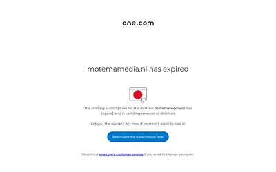 motemamedia.nl snapshot