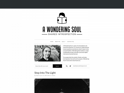 awonderingsoul.com snapshot
