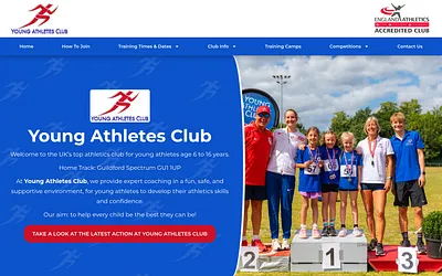 young-athletes.co.uk snapshot