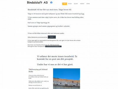 bindalslaft.no snapshot