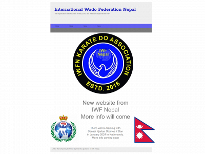 iwf-nepal.com snapshot