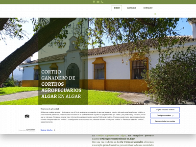 cortijosagropecuariosalgar.com snapshot