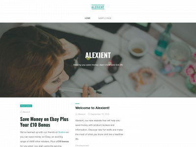 alexient.com snapshot