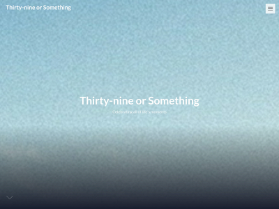 thirtynineorsomething.com snapshot