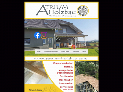atrium-holzbau.de snapshot