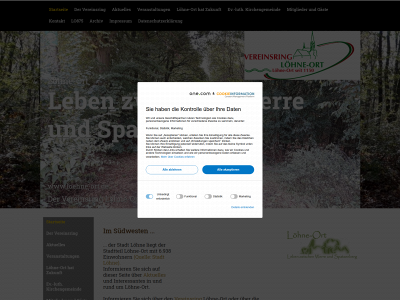 loehne-ort.de snapshot