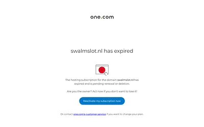 swalmslot.nl snapshot