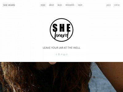 www.sheheard.org snapshot