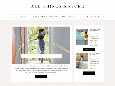allthingskaygee.com snapshot