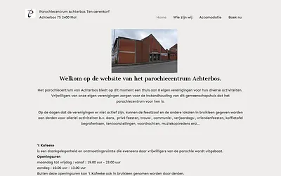 achterbosparochiecentrum.be snapshot
